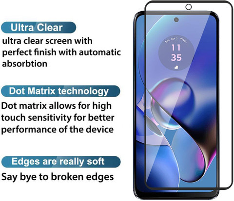 GORILLA PRO Tempered Glass Guard for Motorola G64 5G, Moto G64 5G