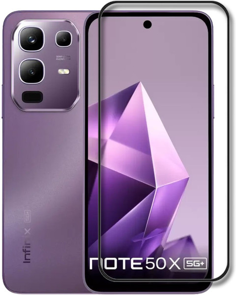 INFINITYWORLD Edge To Edge Tempered Glass for Infinix Note 50x 5G+