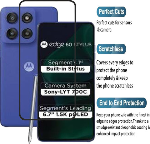 Screen Protector Moto G Stylus Flipkart BRENZZ Edge To Edge