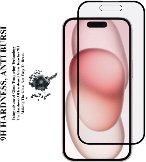 iKare Edge To Edge Tempered Glass for APPLE iPhone 15