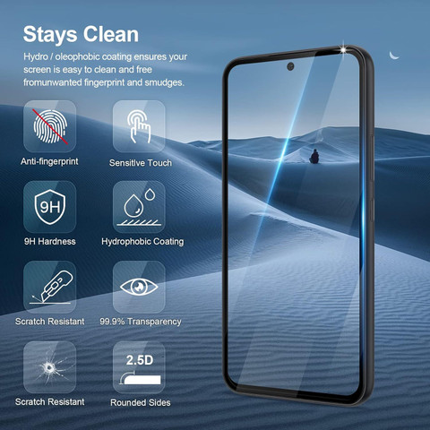 9H Edge To Edge Tempered Glass for Vivo Y100 5G- Full Screen