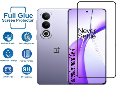 GDBUY Tempered Glass Guard for Oneplus Nord CE4, Oneplus Nord CE4 5G,  1+Nord CE4, 1+Nord CE4 5G