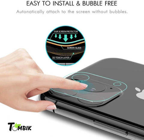tombik Back Camera Lens Glass Protector for BN87-TECNO POP Pro LENS
