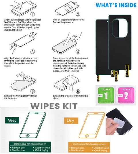 Mobling Front and Back Screen Guard for ACER LIQUID JADE PRIMO