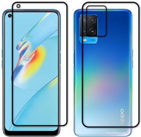 MUTAALI Front and Back Tempered Glass for OPPO A54 - MUTAALI
