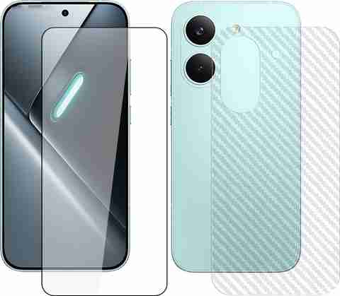 ARBAN Front and Back Tempered Glass for Poco X8 Pro 5G Tempered
