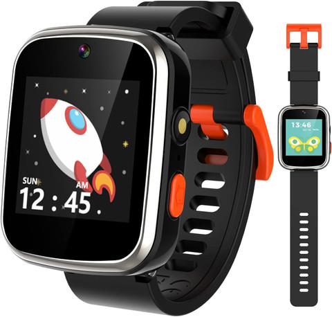 Munk Nano Glass for Kids Smart Watch for Boy, Games, Music Player