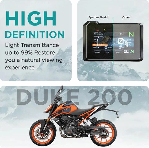 Spartan Shield Duke 390 Tft Screen Guard 2025 KTM 390 Adventure R