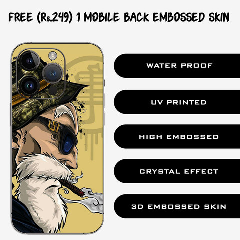 ARBAN Screen Guard for GOME C7 NOTE And Free Mobile Back