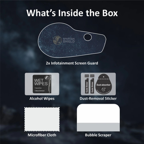 spartan shield Screen Guard for YAMAHA RAY ZR 125 Disc [with