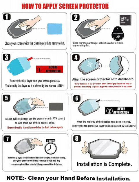 ojucase Screen Guard for AMPERE NEXUS ST, AMPERE NEXUS EX