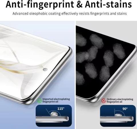 Mobilebies Tempered Glass Guard for Honor 200 Advanced HD+ UV