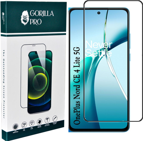 GORILLA PRO Tempered Glass Guard for OnePlus Nord CE lite 5G