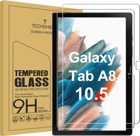 TECHSHIELD Tempered Glass Guard for Samsung Galaxy Tab A8