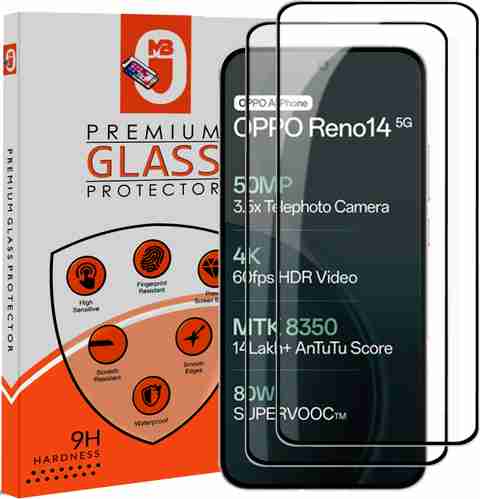 Maxboost Tempered Glass Guard for Oppo Reno 14 5G Premium Screen