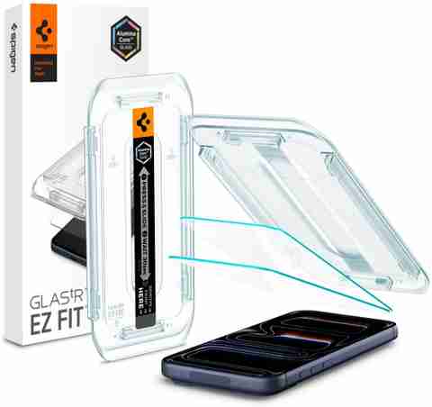 Spigen Tempered Glass Guard for iPhone 16 Pro, iPhone 17, iPhone