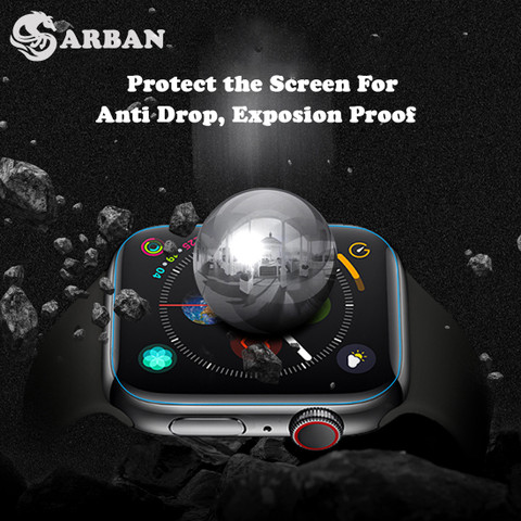 ARBAN Edge To Edge Tempered Glass for Fast Active Watch Men Women 44 mm  SMARTWATCH SCREEN GUARD