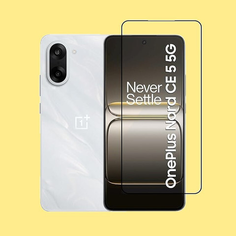 GORILLA FIVE Tempered Glass Guard for OnePlus Nord CE 5G, OnePlus Nord CE5