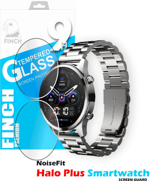 KANCHA Tempered Glass Guard for NOISEFIT HALO PLUS SMARTWATCH
