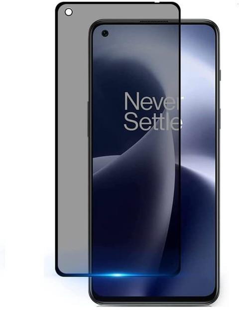 VOSKI Tempered Glass Guard for OnePlus Nord CE Anti-Spy Privacy Tempered  Glass Screen Protector