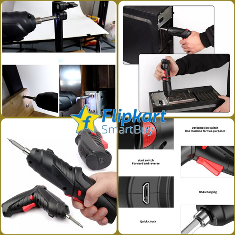 Direct Sales 47PCS Cordless Rechargeable Electric Screwdriver Set, 3.6V Screwdriver, Electric Screwdriver - Electric Screwdriver, Cordless Screwdriver