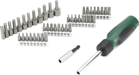 Bosch 46 Piece Screwdriver Set (Black and Silver) Price in India