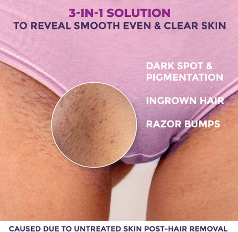 Sanfe Spotlite Ingrown Hair Bump Clearing Body Scrub For Dark  Underarm,Inner Thigh Scrub