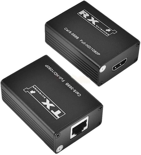 RuhZa HDMI Extender HDMI Transmitter Receiver TX RX 1080P Splitter