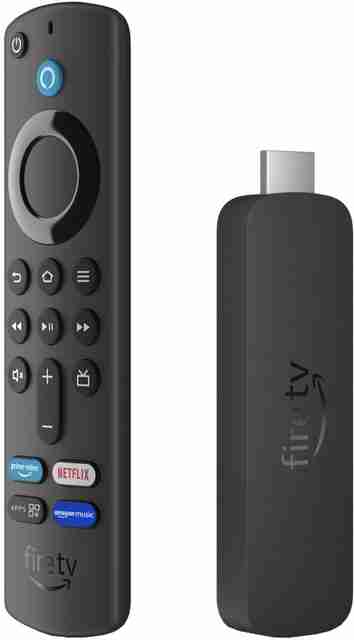 Firetv Stick 4K streaming device, supports Wi-Fi 6, HDR10+ Media