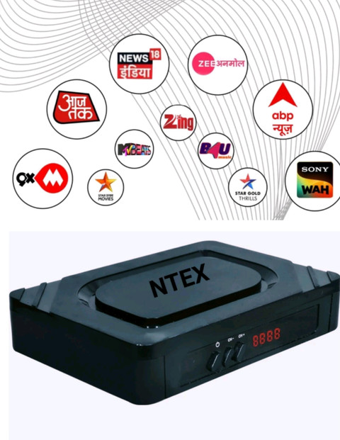 Free Dish 18 Free Tv Channels Ntex New Mpeg-2 High Quality Dd Free