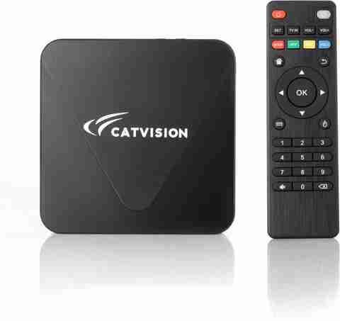 Catvision Android TV Box | 1GB/8GB | 4K | Ethernet Port | 3xUSB