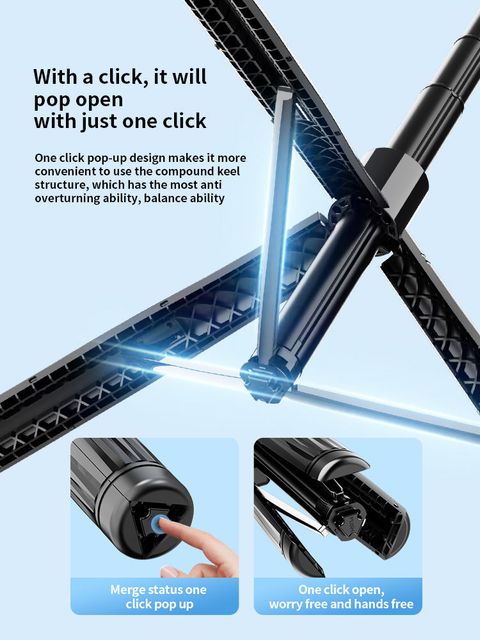 Hold up AI-Powered Selfie Stick for Mobile Auto Face Tracking Tripod ...