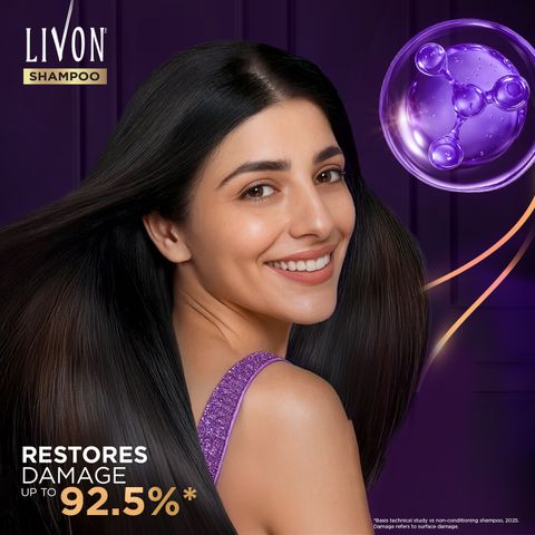 LIVON Keratin Shampoo 650ml for Damaged Hair - Image 6