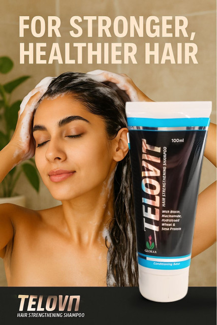 Telovit Hair Strengthening Shampoo with Biotin, Niacinamide, Wheat Soya Protein - Price in India, Buy Telovit Hair Strengthening Shampoo with Biotin, Niacinamide, Wheat Soya Protein Online In India, Reviews, Ratings