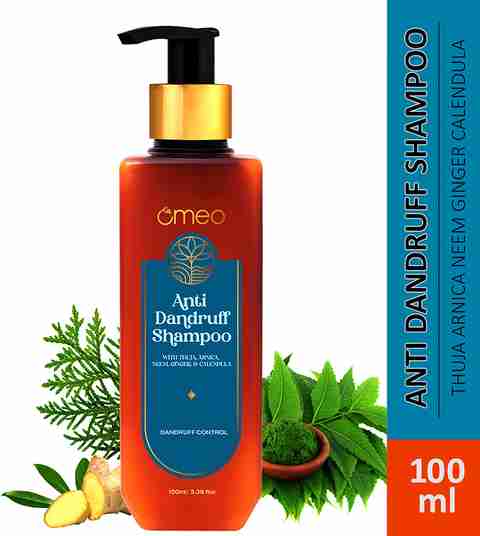 Omeo Anti Dandruff Shampoo with Arnica, Neem, Ginger, Calendula and Thuja -  Price in India, Buy Omeo Anti Dandruff Shampoo with Arnica, Neem, Ginger,  Calendula and Thuja Online In India, Reviews, Ratings