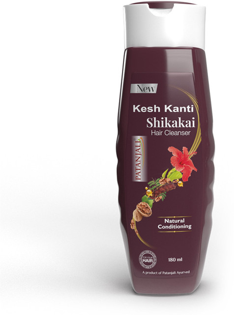 PATANJALI Kesh Kanti Shikakai Hair Cleanser, Shampoo for Shiny