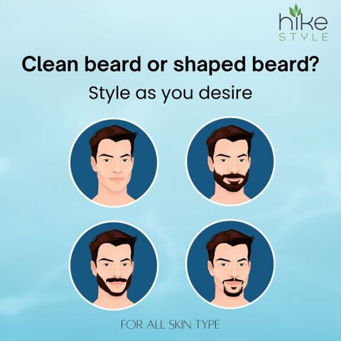 HIKE STYLES Shaving Gel Transparent 1Kg , Non Foaming Shaving Gel With Pump 1000ml (AQUA) (1000 ml) - Image 4