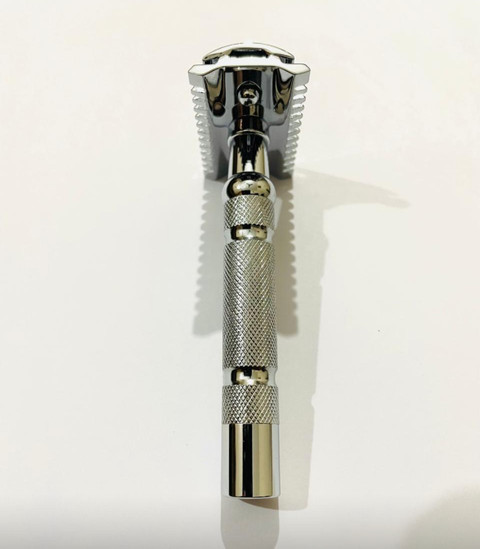 Romer-7 Ricardo S Open Comb Double Edge Safety Razor + SS Blade