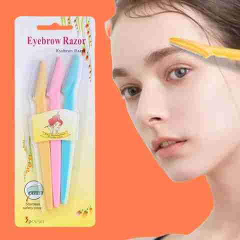 Brow Razor Man FlyTouch 3 Face & Eyebrow Razors For Men & Women Reusable ...