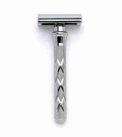 Rolason Brass Alloy Three Piece double edge safety razor for men
