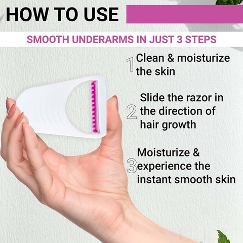 REIMICHI Pro Women's Razor Blade Hair Removal Disposable blades