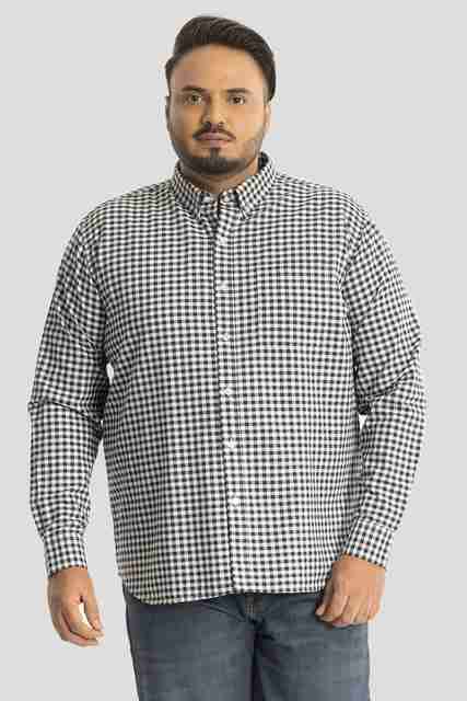 Snitch Men Checkered Casual Black Shirt Buy Snitch Men Checkered