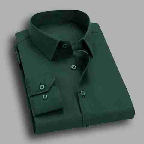 CHEAPSHIRTS Men Solid Formal Green Shirt - Buy CHEAPSHIRTS Men Solid Formal  Green Shirt Online at Best Prices in India | Flipkart.com