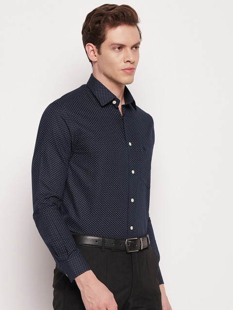 CANTABIL Men Printed Casual Blue Shirt Buy CANTABIL Men Printed