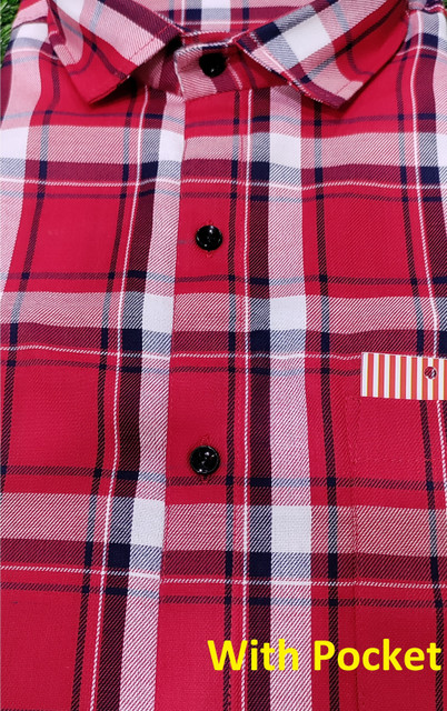 Prabhas Men Checkered Casual Red, White, Black Shirt Buy Prabhas