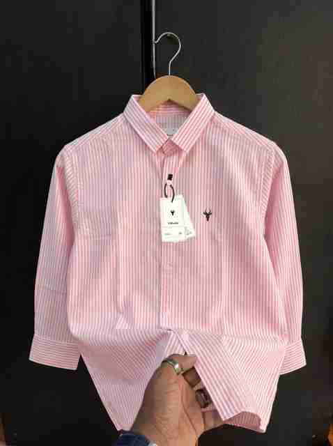 vdlooks Men Regular Fit Striped Spread Collar Casual Shirt - Image 5
