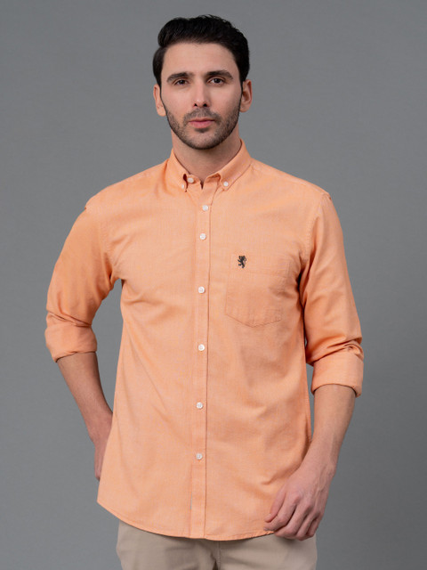 strapless open back dress Peach Oxford Button-down Cotton Men's Shirt – Peyman Umay main image 0