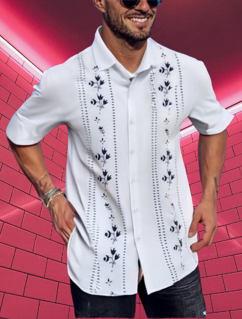 LEMZODIC Men Printed Casual Multicolor Shirt - Buy LEMZODIC Men