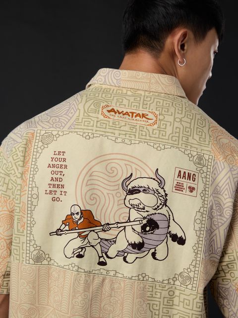 The Souled Store Men Oversized Printed Casual Shirt - Image 8