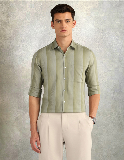slim fit black dress shirt Luxton Performance Slim Fit Dress Shirt main image 1